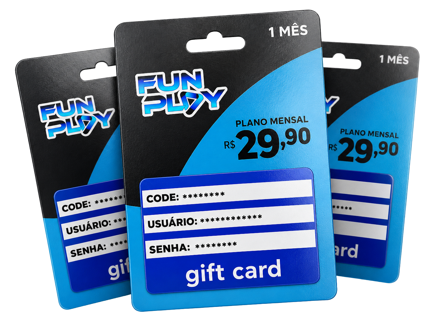 Card do plano mensal FUNPLAY